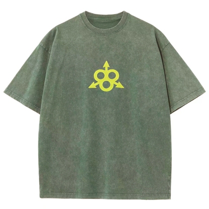 Nurgle Warhammer 40k Printed Unisex Washed T-Shirt 2603000904