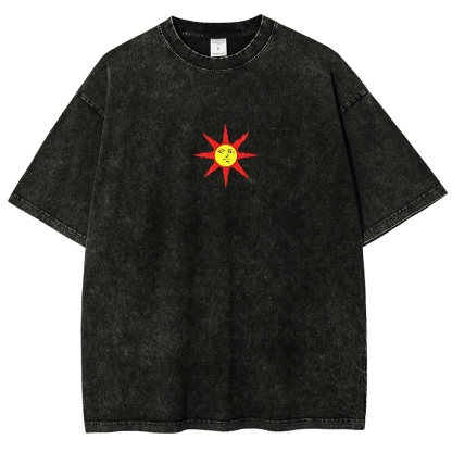 Praise The Sun Unisex Fit Washed T-Shirt 2603000905