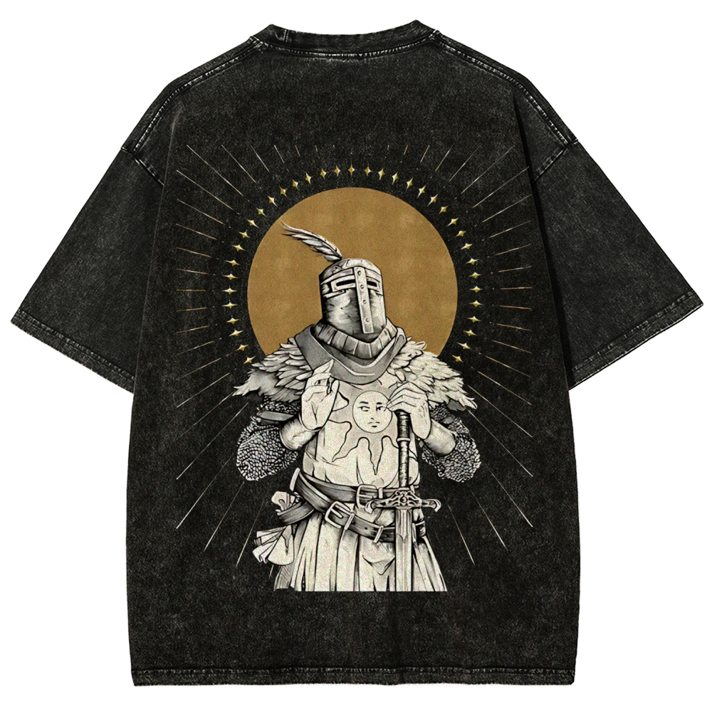 Praise The Sun Unisex Fit Washed T-Shirt 2603000905