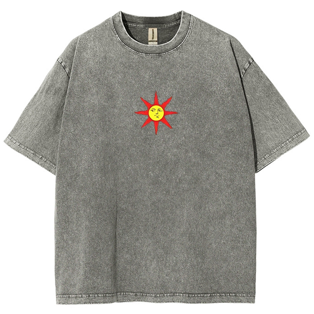 Praise The Sun Unisex Fit Washed T-Shirt 2603000905