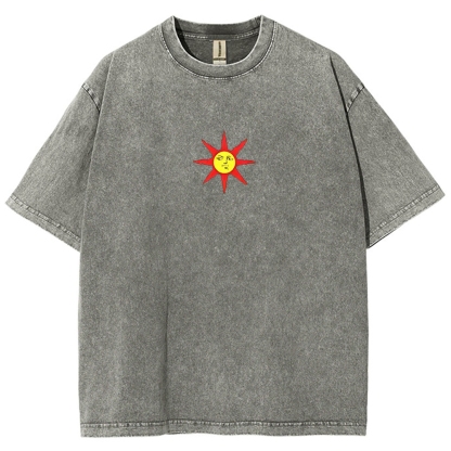 Praise The Sun Unisex Fit Washed T-Shirt 2603000905