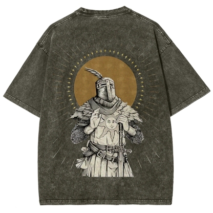 Praise The Sun Unisex Fit Washed T-Shirt 2603000905