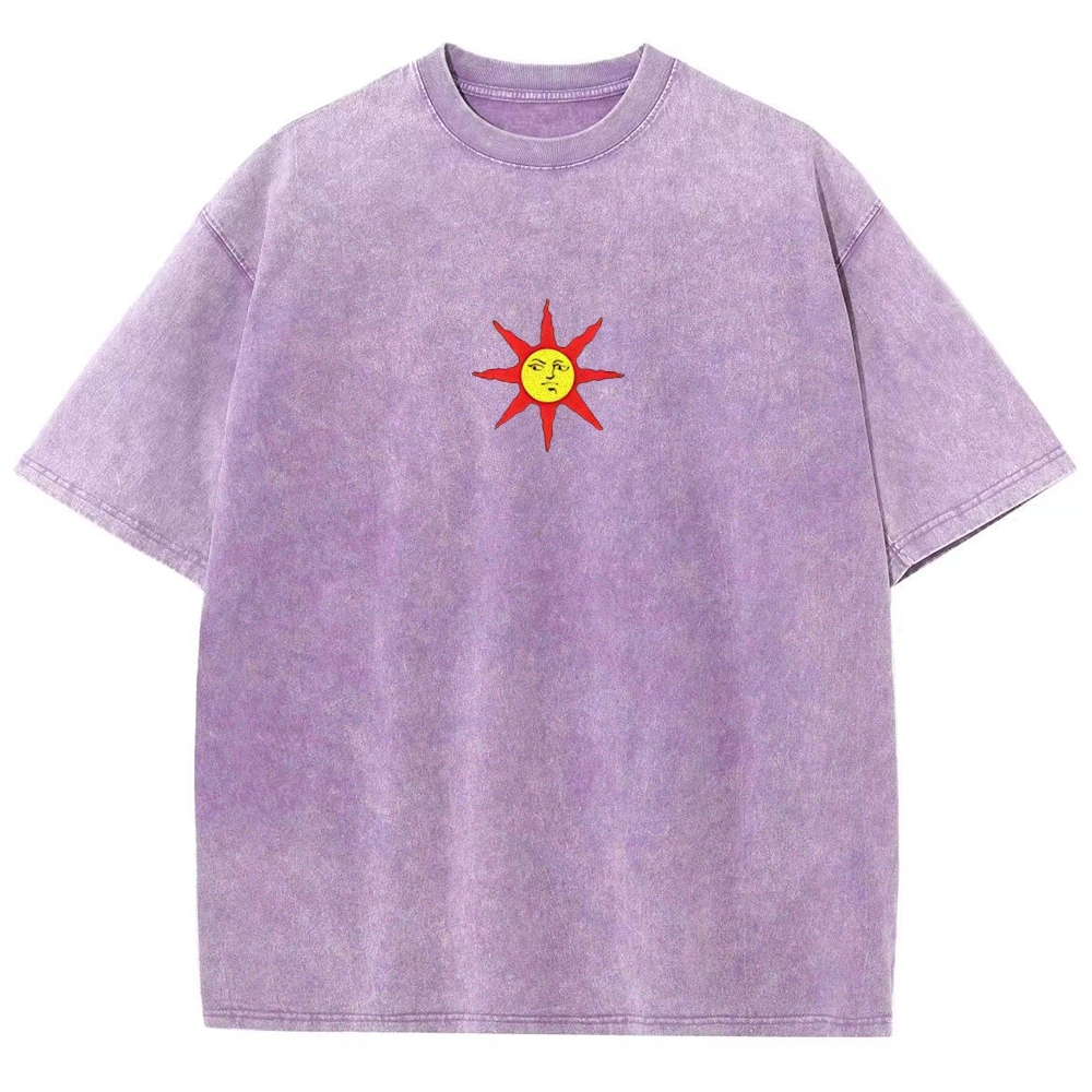Praise The Sun Unisex Fit Washed T-Shirt 2603000905