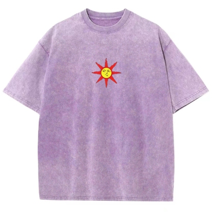 Praise The Sun Unisex Fit Washed T-Shirt 2603000905