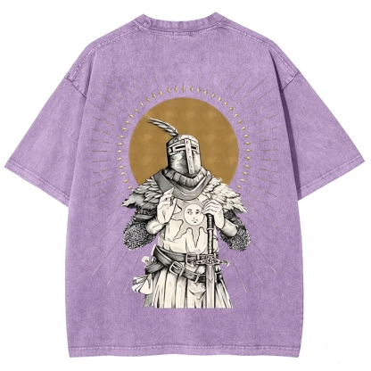Praise The Sun Unisex Fit Washed T-Shirt 2603000905