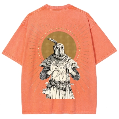 Praise The Sun Unisex Fit Washed T-Shirt 2603000905
