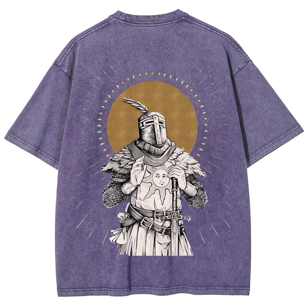 Praise The Sun Unisex Fit Washed T-Shirt 2603000905