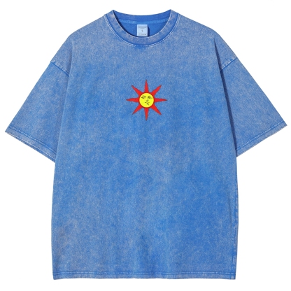 Praise The Sun Unisex Fit Washed T-Shirt 2603000905