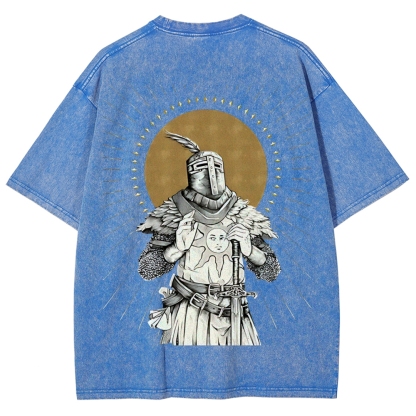 Praise The Sun Unisex Fit Washed T-Shirt 2603000905