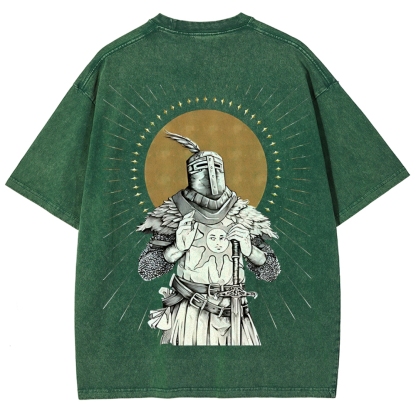 Praise The Sun Unisex Fit Washed T-Shirt 2603000905