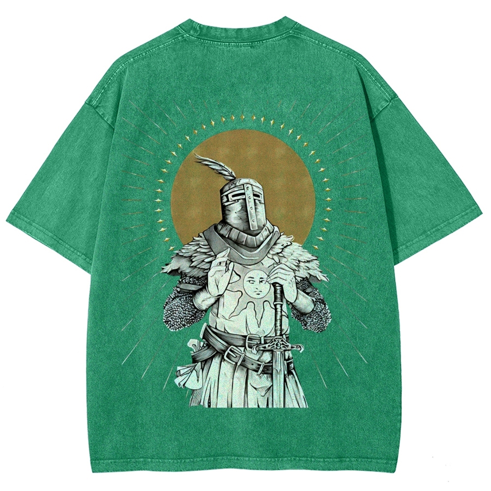 Praise The Sun Unisex Fit Washed T-Shirt 2603000905