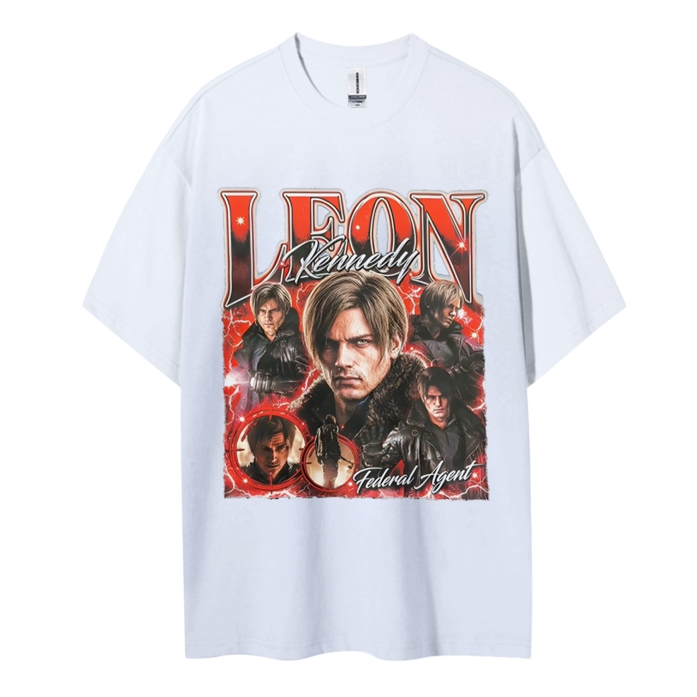 Resident Evil Cotton Unisex Round Neck T-Shirt 