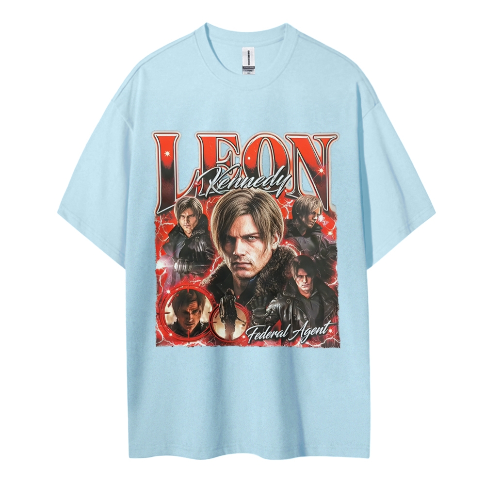 Resident Evil Cotton Unisex Round Neck T-Shirt 