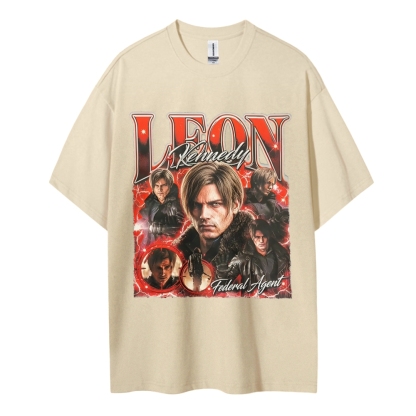 Resident Evil Cotton Unisex Round Neck T-Shirt 