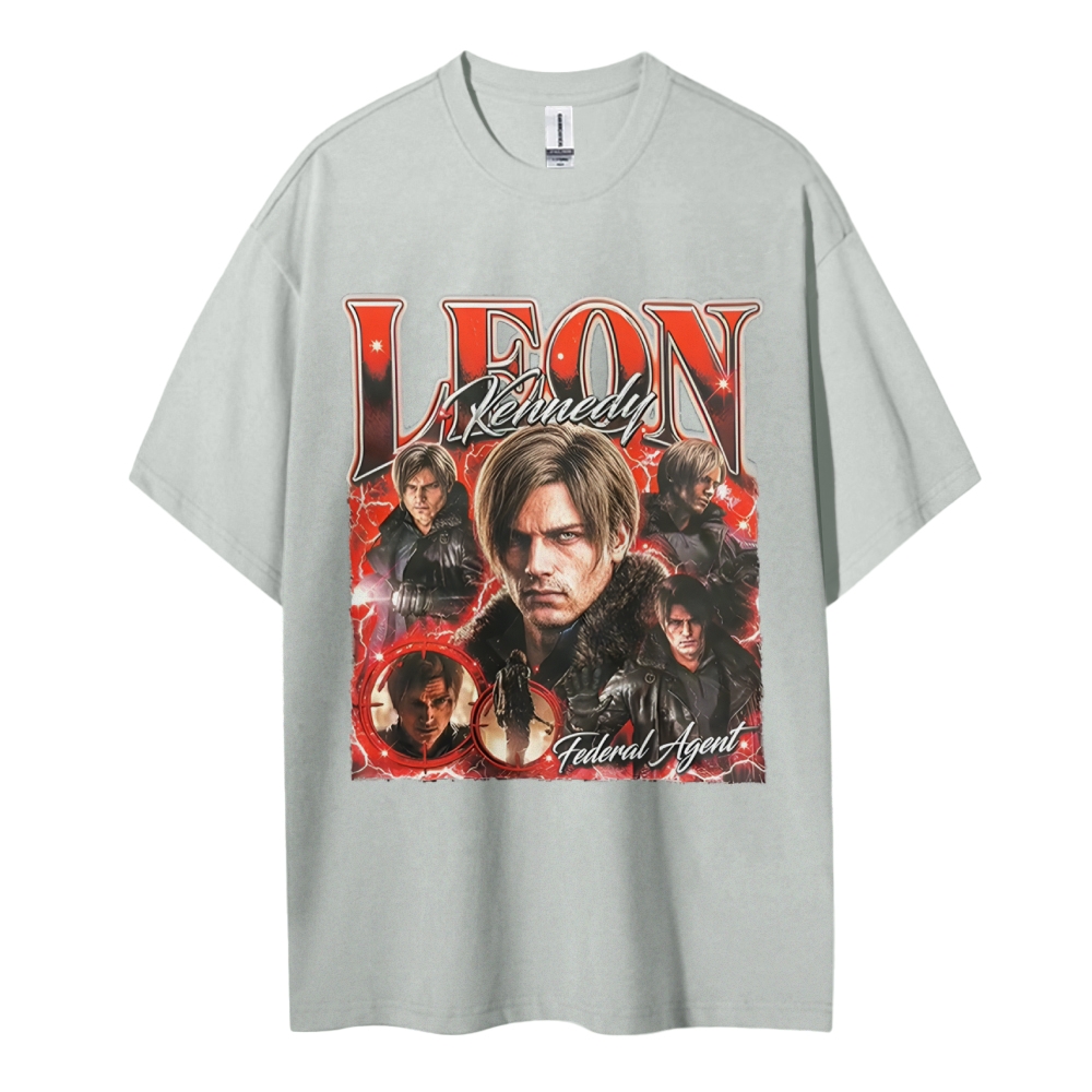 Resident Evil Cotton Unisex Round Neck T-Shirt 