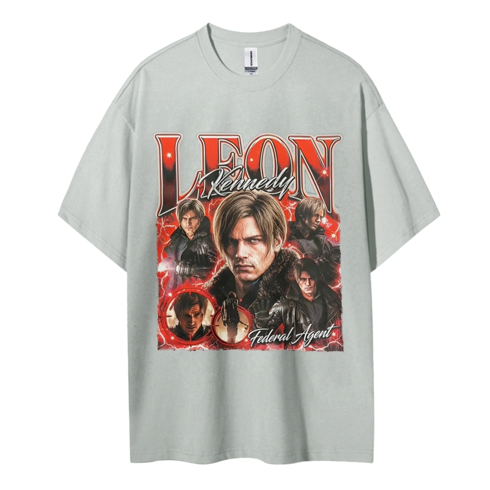 Resident Evil Cotton Unisex Round Neck T-Shirt 