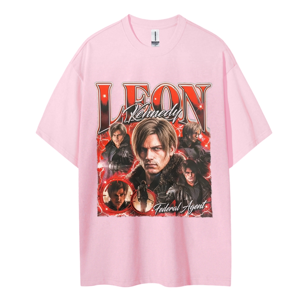 Resident Evil Cotton Unisex Round Neck T-Shirt 