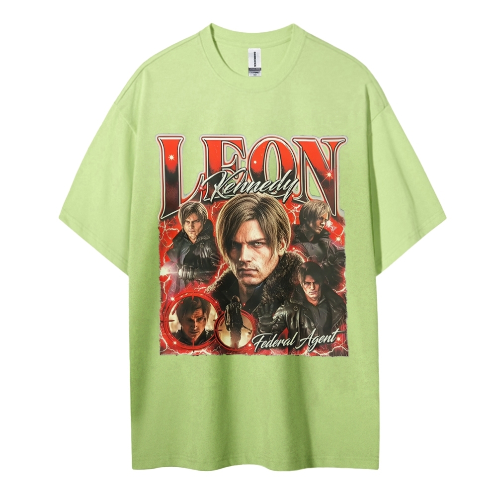 Resident Evil Cotton Unisex Round Neck T-Shirt 