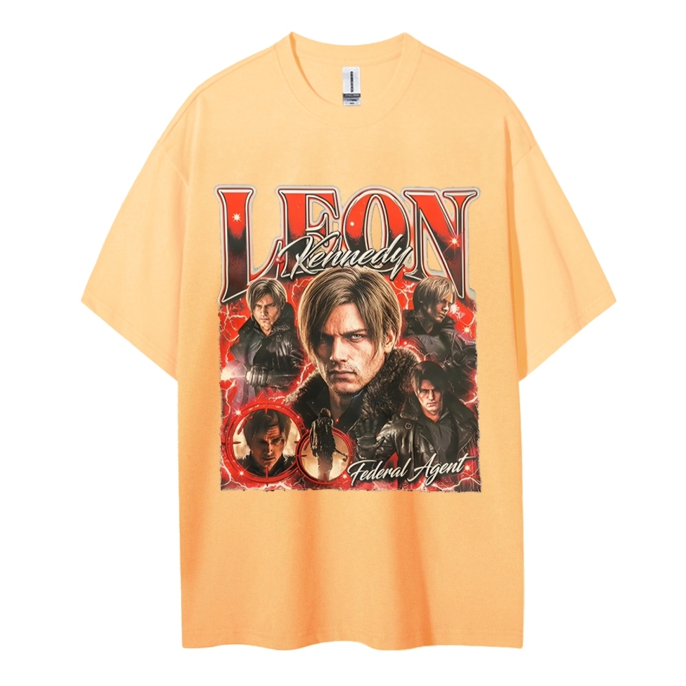 Resident Evil Cotton Unisex Round Neck T-Shirt 