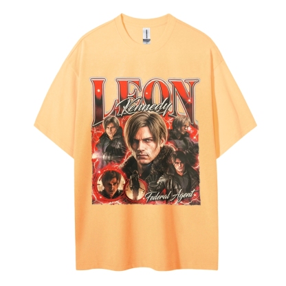 Resident Evil Cotton Unisex Round Neck T-Shirt 