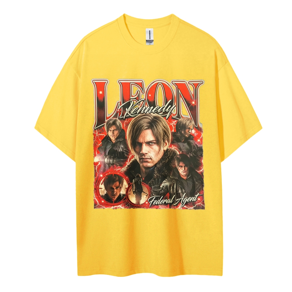 Resident Evil Cotton Unisex Round Neck T-Shirt 