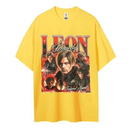 Resident Evil Cotton Unisex Round Neck T-Shirt 