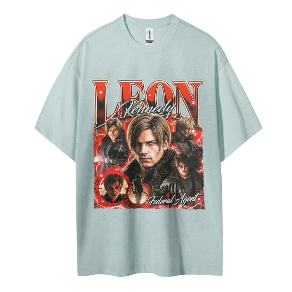 Resident Evil Cotton Unisex Round Neck T-Shirt 