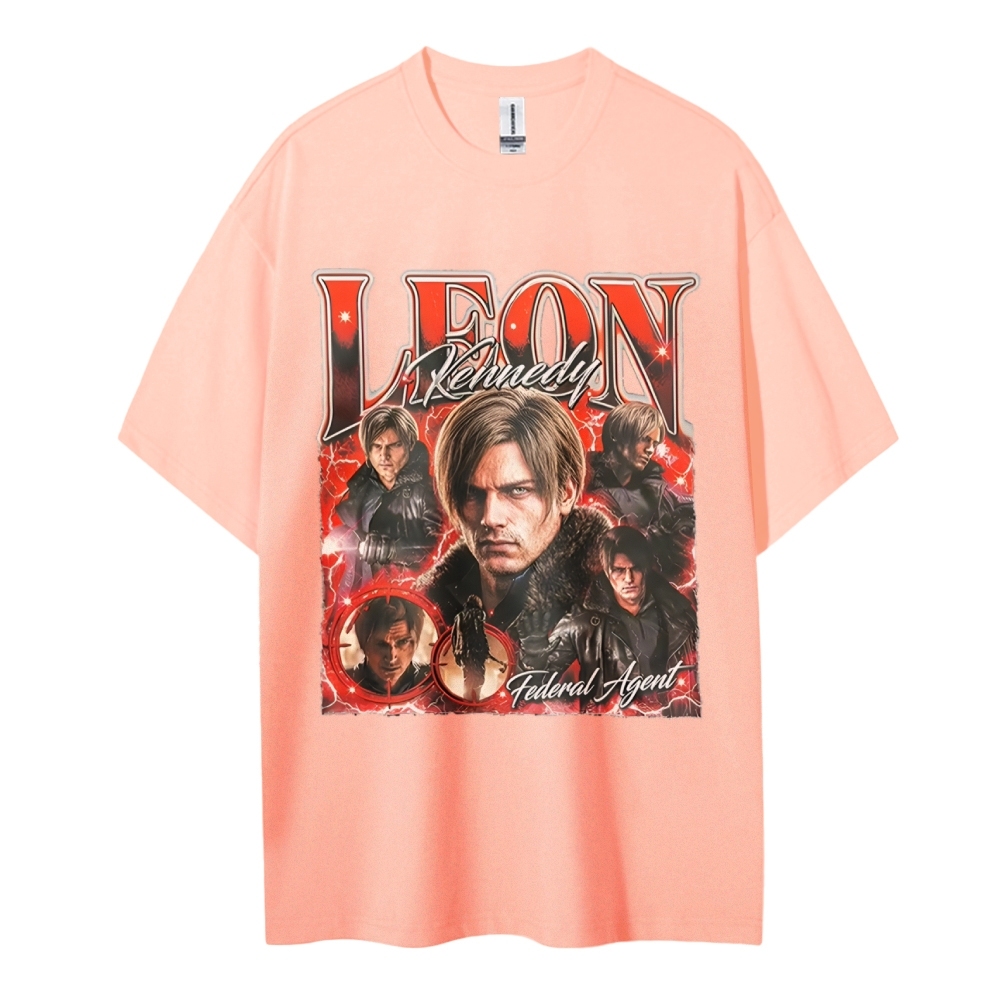 Resident Evil Cotton Unisex Round Neck T-Shirt 