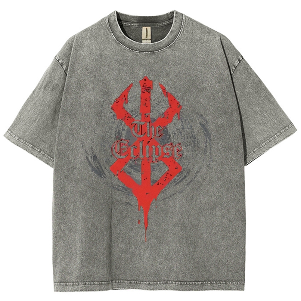 BERSERK Unisex Fit Washed T-Shirt 2603001248