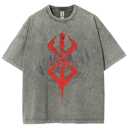 BERSERK Unisex Fit Washed T-Shirt 2603001248