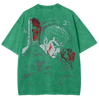 BERSERK Unisex Fit Washed T-Shirt 2603001248