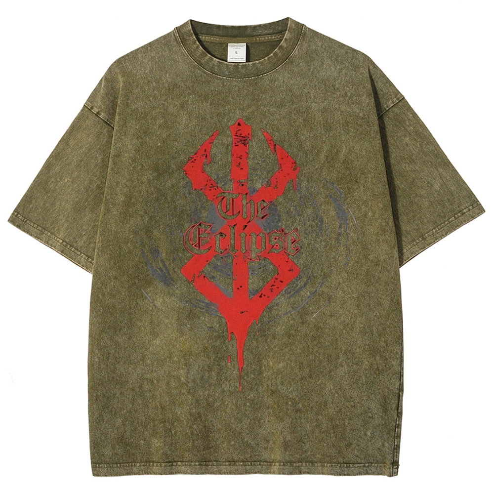 BERSERK Unisex Fit Washed T-Shirt 2603001248