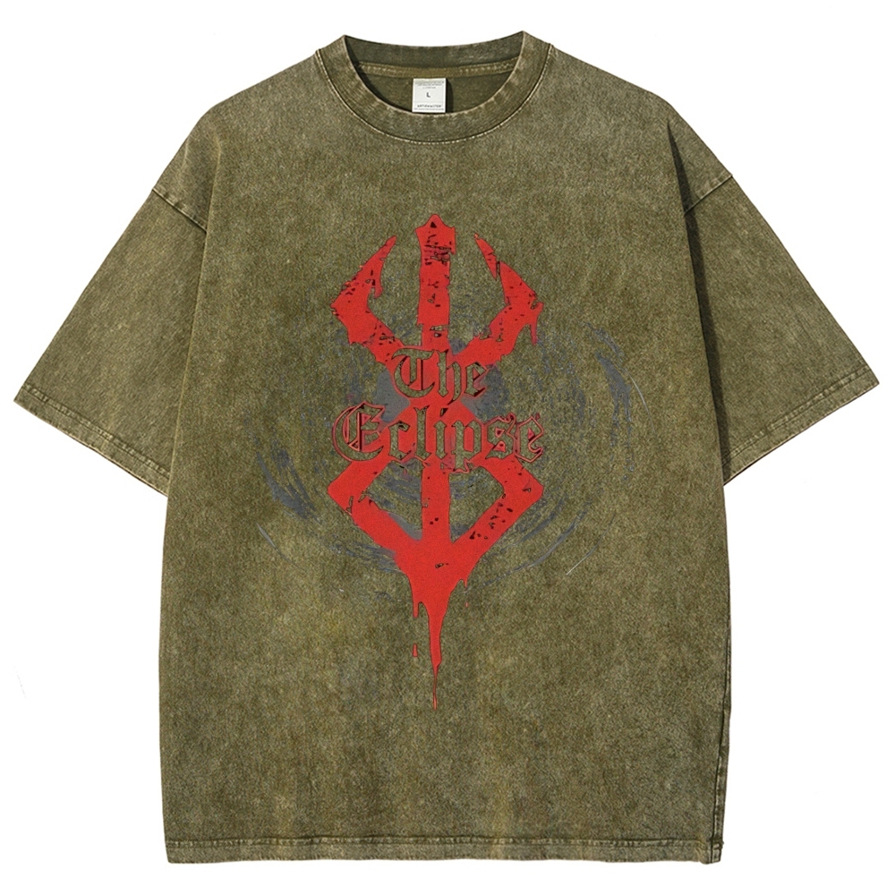 BERSERK Unisex Fit Washed T-Shirt 2603001248