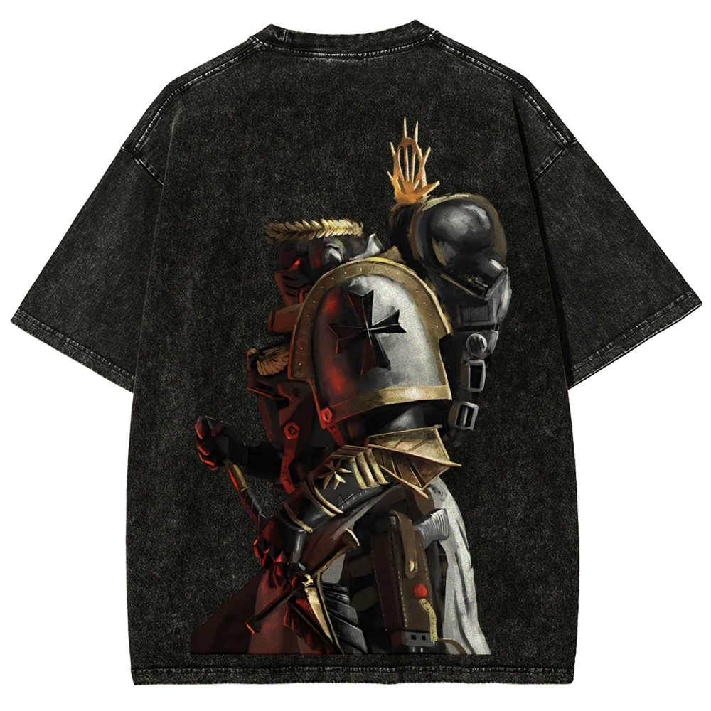 Warhammer 40K Emperor's Champion Unisex Fit Washed T-Shirt 2603001251