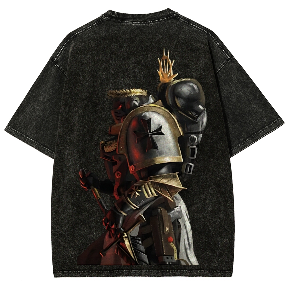 Warhammer 40K Emperor's Champion Unisex Fit Washed T-Shirt 2603001251