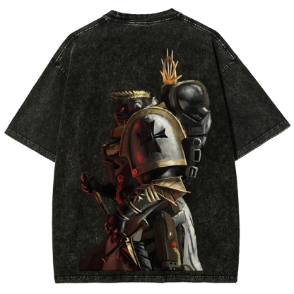 Warhammer 40K Emperor's Champion Unisex Fit Washed T-Shirt 2603001251