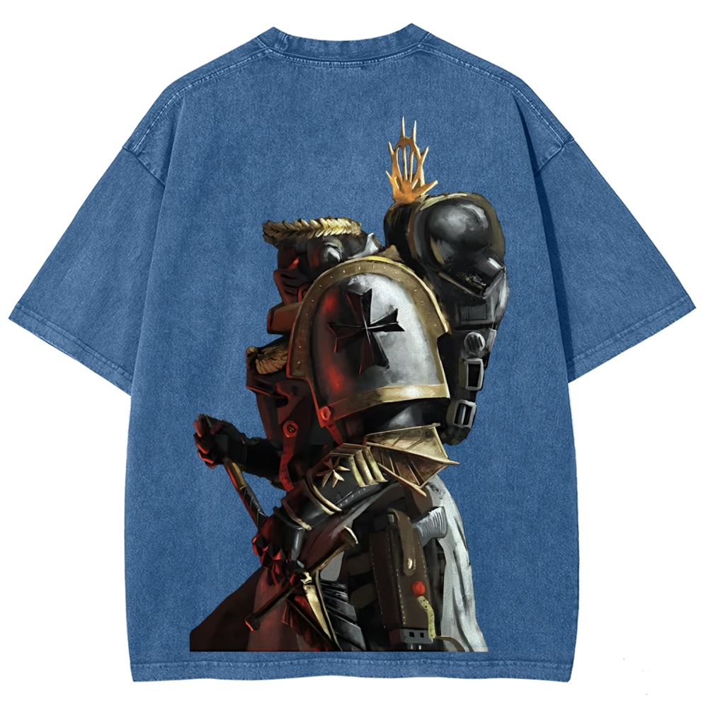 Warhammer 40K Emperor's Champion Unisex Fit Washed T-Shirt 2603001251