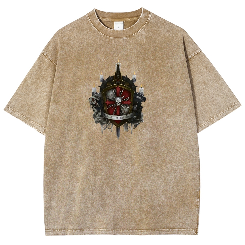 Warhammer 40K Emperor's Champion Unisex Fit Washed T-Shirt 2603001251