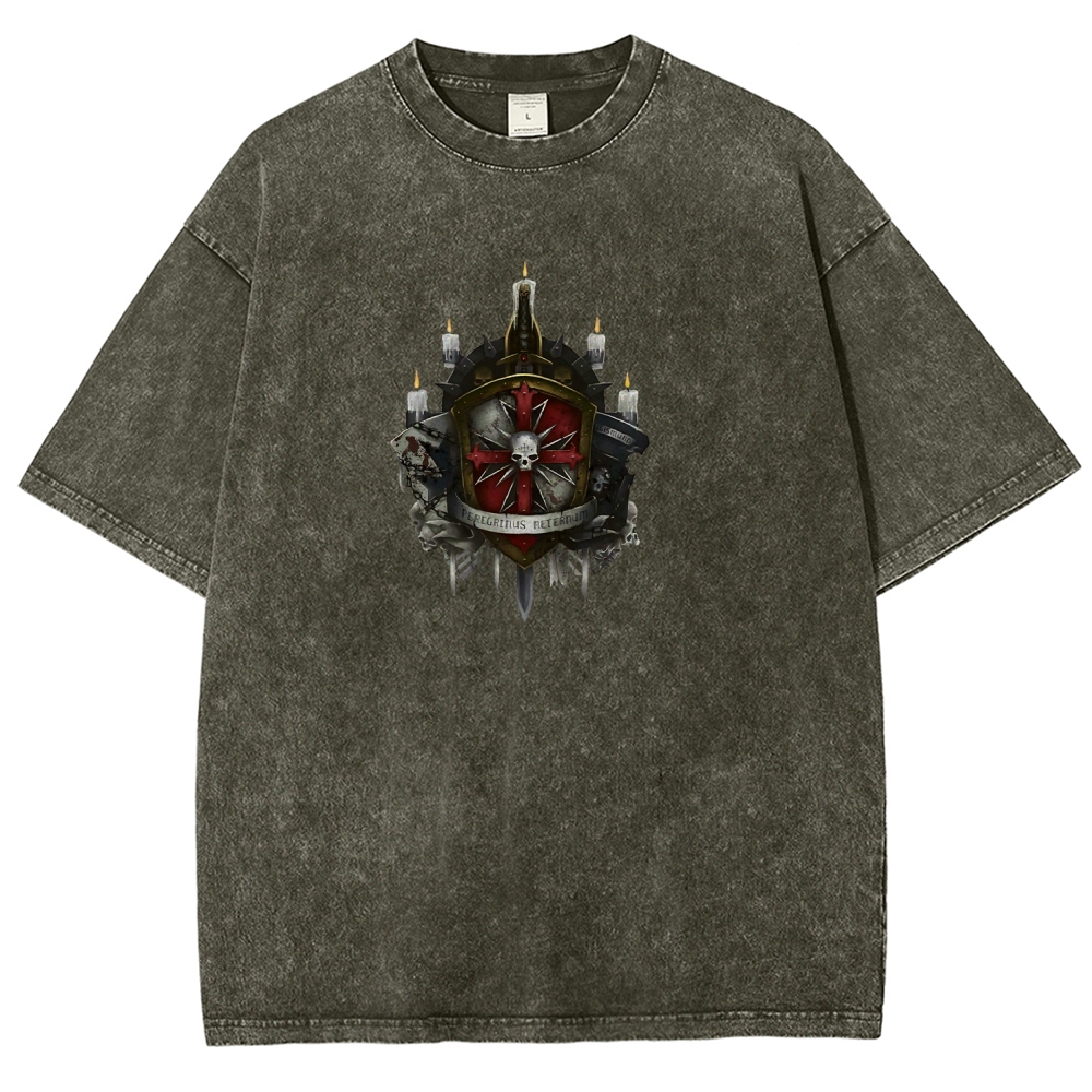 Warhammer 40K Emperor's Champion Unisex Fit Washed T-Shirt 2603001251
