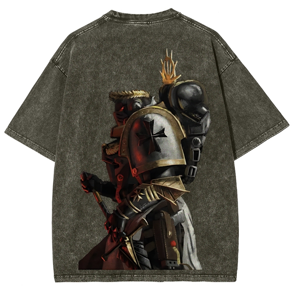 Warhammer 40K Emperor's Champion Unisex Fit Washed T-Shirt 2603001251