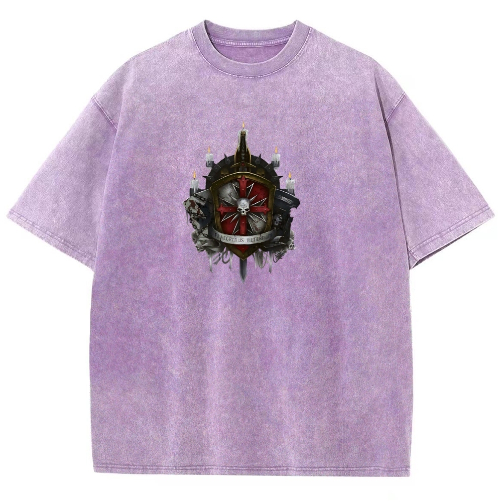 Warhammer 40K Emperor's Champion Unisex Fit Washed T-Shirt 2603001251