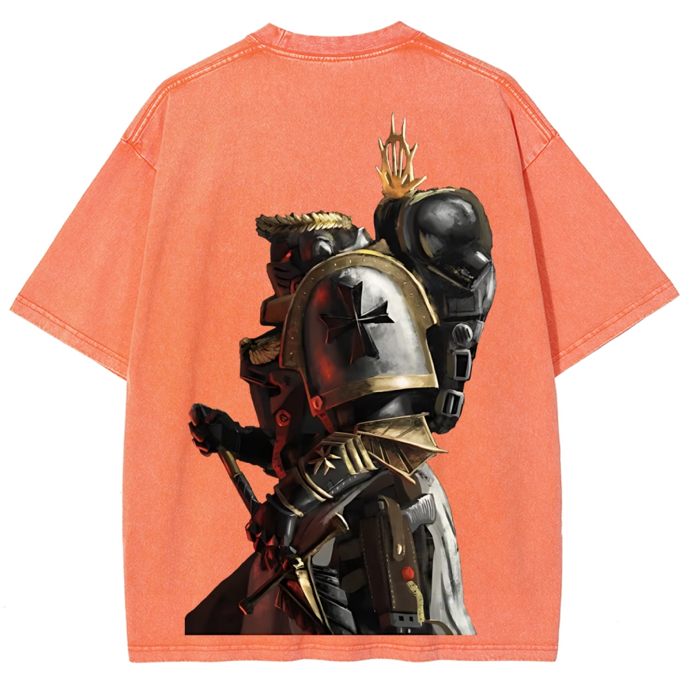 Warhammer 40K Emperor's Champion Unisex Fit Washed T-Shirt 2603001251