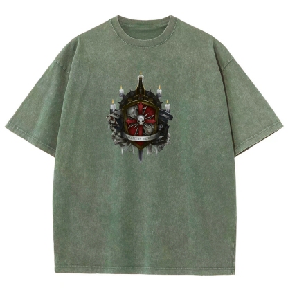 Warhammer 40K Emperor's Champion Unisex Fit Washed T-Shirt 2603001251