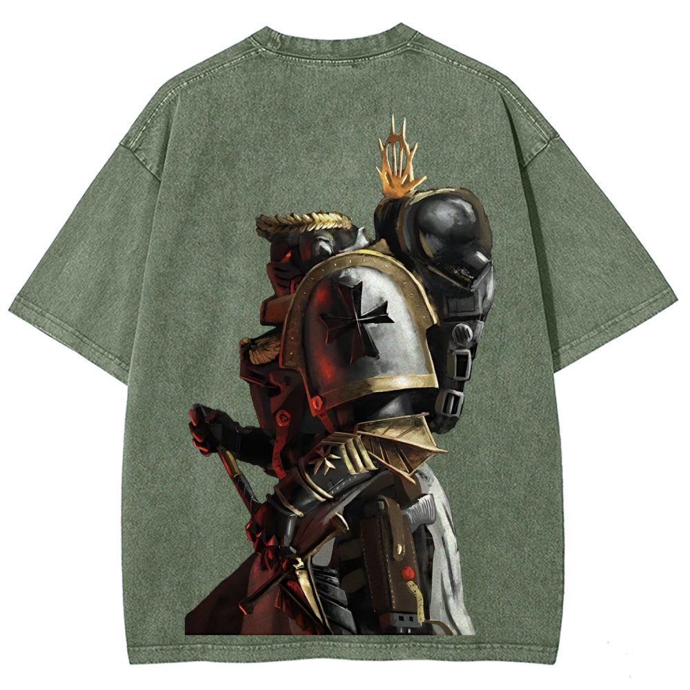 Warhammer 40K Emperor's Champion Unisex Fit Washed T-Shirt 2603001251