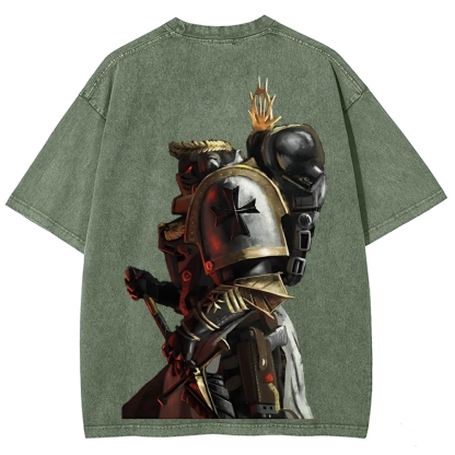 Warhammer 40K Emperor's Champion Unisex Fit Washed T-Shirt 2603001251