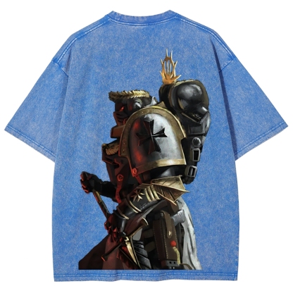 Warhammer 40K Emperor's Champion Unisex Fit Washed T-Shirt 2603001251