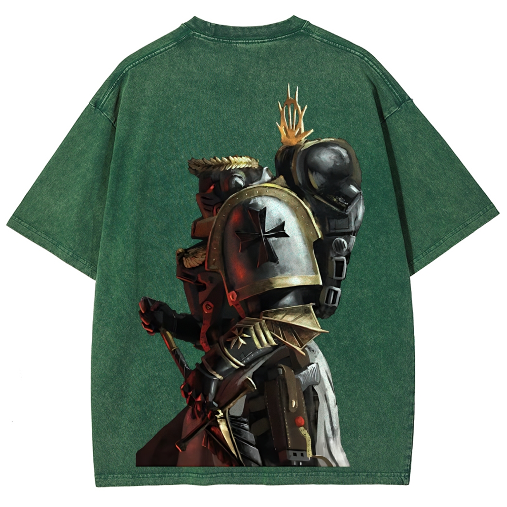 Warhammer 40K Emperor's Champion Unisex Fit Washed T-Shirt 2603001251