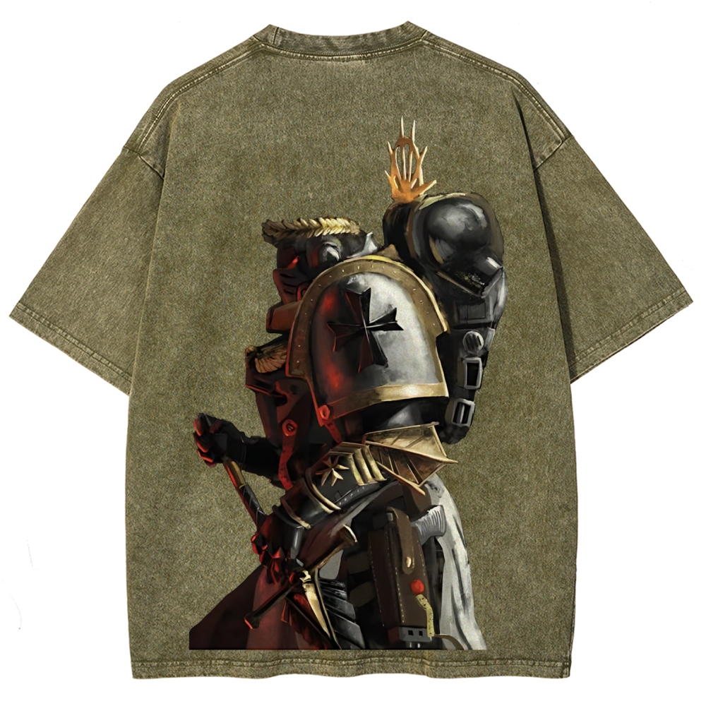 Warhammer 40K Emperor's Champion Unisex Fit Washed T-Shirt 2603001251