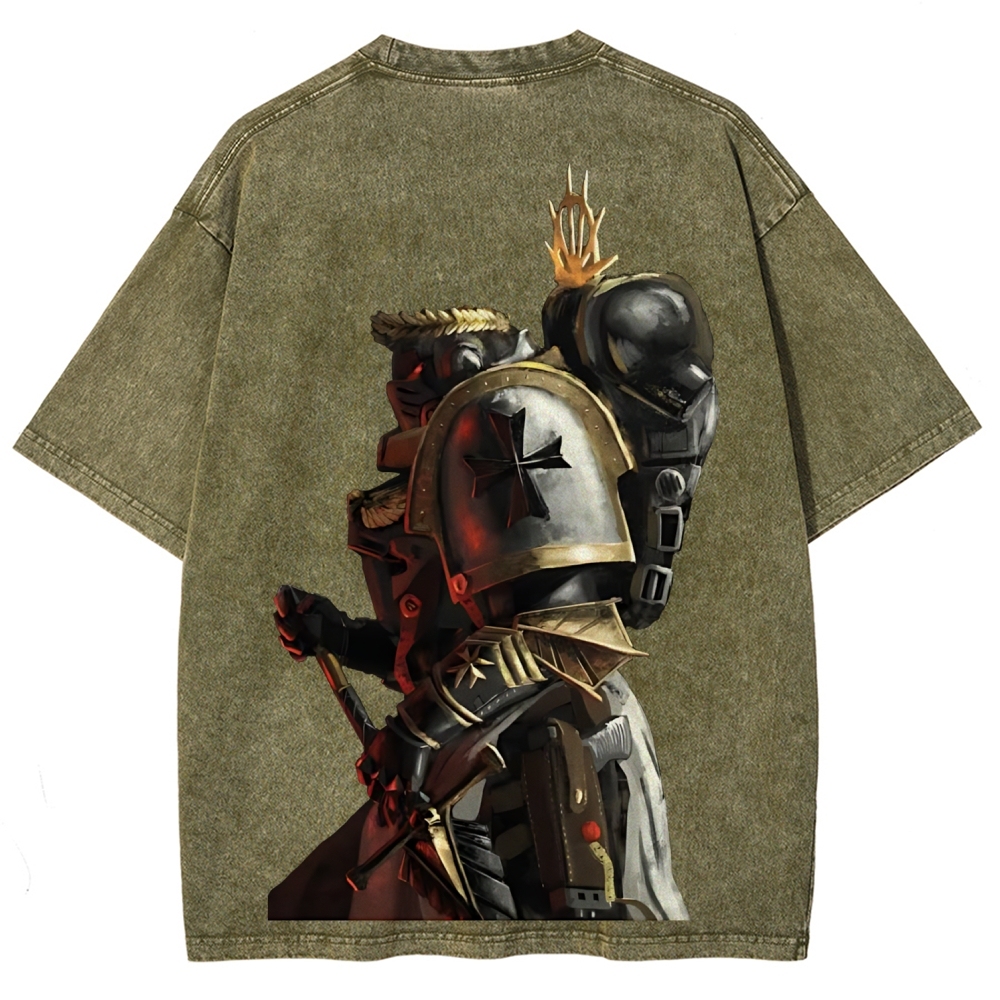 Warhammer 40K Emperor's Champion Unisex Fit Washed T-Shirt 2603001251