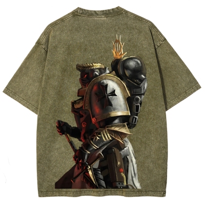 Warhammer 40K Emperor's Champion Unisex Fit Washed T-Shirt 2603001251